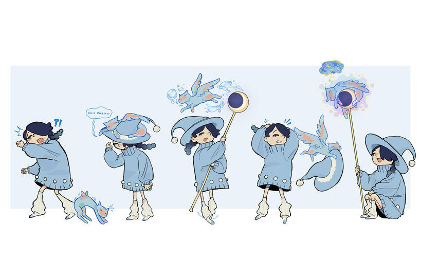 Expressions and Acting, merging 2 previous characters